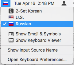 insert russian text into word for mac
